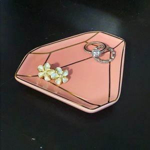 Pink Diamond Trinket/Jewlery Tray